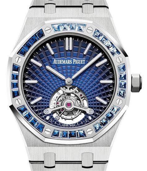 audemars piguet tourbillon blue